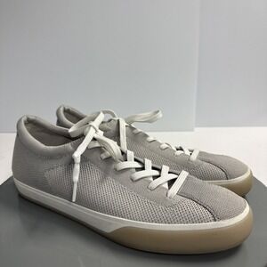 Rothy's The Lace Up Sneaker Gray  12.5 Casual Washable Comfort Shoes Sustainable